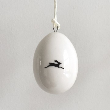 Porcelain egg | Bunnies